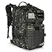 LeisonTac Tactical Backpack with Military ISO Standard for Army Hunting Hiking Travel Camping (Black Multicam) primary