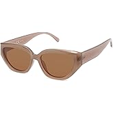 SOJOS Trendy Cute Cat Eye Polarized Sunglasses for Women Fashion Cateye Womens Sunnies SJ2237