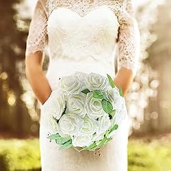 Code Florist Artificial Foam Roses 20pcs with