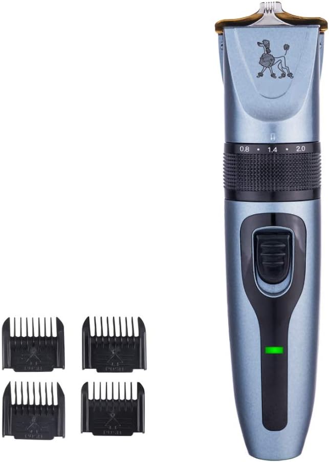 Yunnyp Elektrischer Haarschneider für Hunde, wiederaufladbar, für