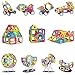 MAGETOYS Magnetic Blocks - 84 PCS Magnetic Tiles Toys for Toddlers, Kids, Girls, Boys - Magnetic Building Blocks Preschool Educational Set Magnetic Stem Toys