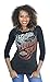 Harley-Davidson Womens Winding Wind Wings Striped Front 3/4 Sleeve