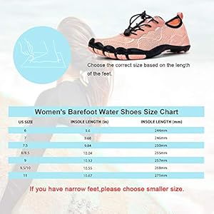 water shoes for narrow feet