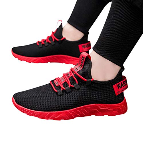 St.Dona_Shoes Mens Casual Athletic Sneakers Comfortable Running Shoes Light Tennis Zapatos Footwear for Men Walking Workout