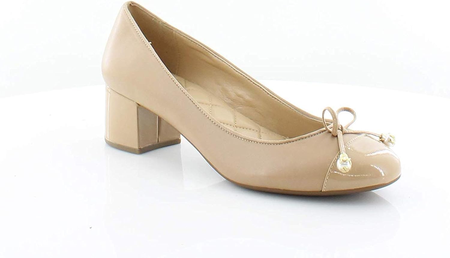 michael kors round toe pump