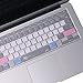 VFENG Premium Shortcuts with MAC OS Keyboard Cover for 2010-2017 MacBook Air 13 Inch (Model:A1466/A1369) and MacBook Pro 13 15 17 Inch (with or w/Out Retina Display, 2015 or Older Version), US Version