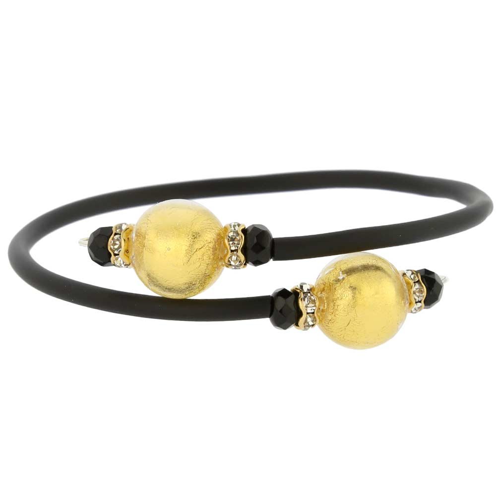 Glass Of Venice Murano Glass Venetian Glamour Bracelet - Liquid Gold