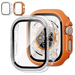 2 Pack Case with Tempered Glass Screen Protector