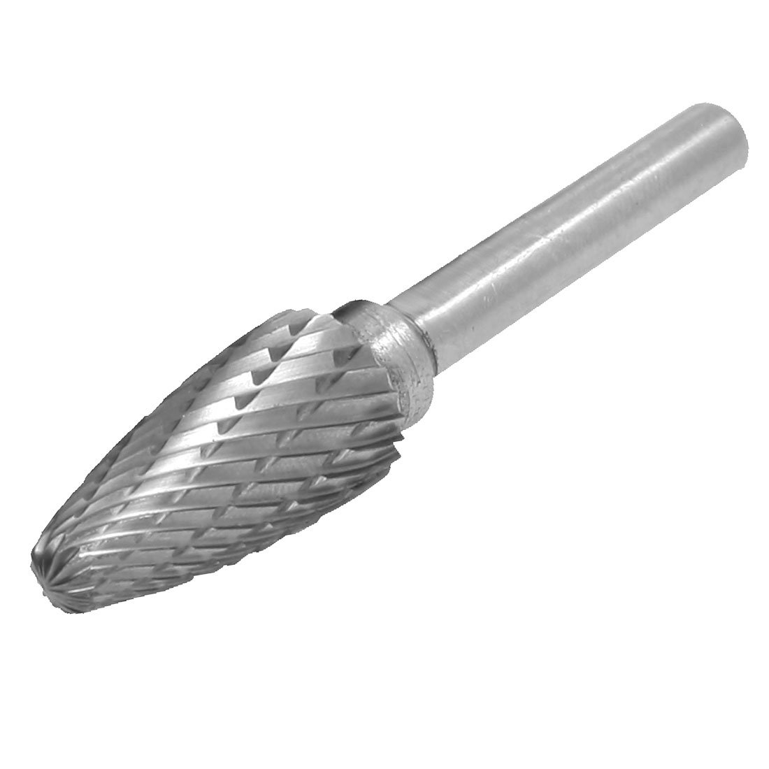 sourcingmap 12mm x 25mm Tree Shape Double Cut Tungsten Carbide Rotary File Tool
