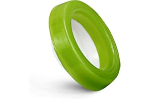 SUPPLYGIANT Elastic Waxless Toilet Ring with Flange for Toilet Bowl Waste Lines, Universal Fit for 3 and 4 Inch Waste Lines- Gas, Odor, and Watertight Seal