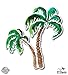 Palm Trees Watercolor - Vinyl Sticker Waterproof Decal