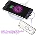 Wireless Charger , Qi Charger, SzHahn Qi Wireless Charger - Ultra-Slim Qi Wireless Charging Pad for iPhone 8 / iPhone 8 plus and All Qi-Enabled Devices -White