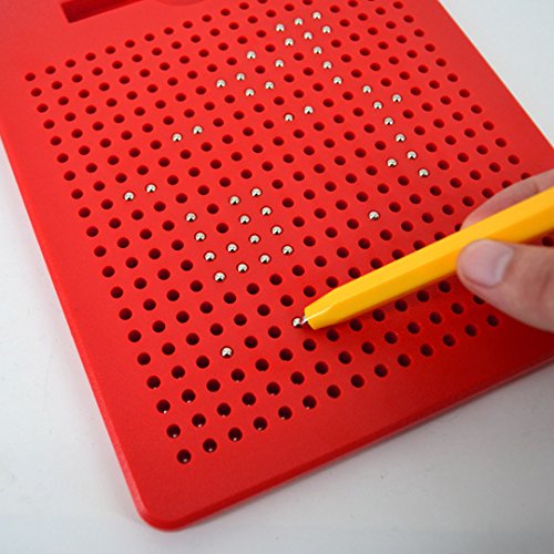 image for Aisa Children Creative Magnetic Drawing Board Steel Ball Writing Stenc