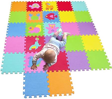 MQIAOHAM alfombra infantil puzzle bebe suelo goma eva parque juego ...