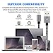 Phone Cable Charger Usb Cable Cord Compatible With iPhone X / 8/8 Plus iPhone 7 7 Plus 6 6s 6 plus 6s plus,iPhone 5 5s 5c,iPad iPod 3Pcs 3ft 6ft 10ft Nylon Braided (Black-gray)
