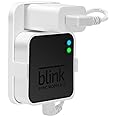 WDZREE Outlet Wall Mount for Blink Sync Module 2,Save Space and Easy Move Mount Bracket Holder for Blink Outdoor Indoor Home Security Camera with Easy Mount Short Cable and No Messy Wires or Screw