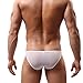 Men's Underwear,Neartime Transparent Ultra Thin Breathable Underwear For Mens (L, White)