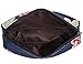 Leaper Floral Pen Pencil Case Coin Purse Pouch Cosmetic Makeup Bag Dark Blue