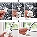 360° Rotatable High Pressure Sink Sprayer Head, Universal ABS Splash Filter Kitchen Sink Faucet Water Spray Nozzle Head, 3 Modes Adjustment