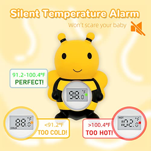 Baby Bath Thermometer Floating Toy, Safety Water Temperature