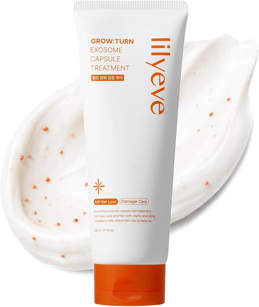 lilyeve GROWTURN Capsule Treatment with Protein for Scalp, 7.77 fl oz | Protein-Rich Capsules Nourish Scalp & Repair Damaged