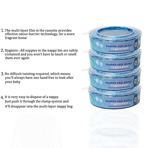 signstek diaper pail refill