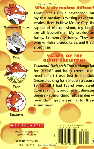 Buy Valley Of The Giant Skeletons 32 Geronimo Stilton Book Online At Low Prices In India Valley Of The Giant Skeletons 32 Geronimo Stilton Reviews Ratings In
