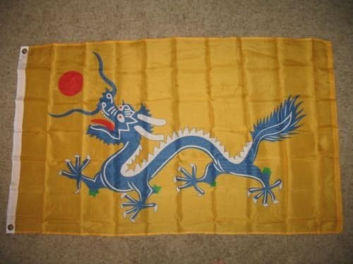 3X5 China Chinese Dragon Of 1890 Super Poly Flag 3'X5' House Banner