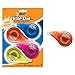 BIC Clean Wite-Out Brand EZ Correct Correction Tape, 4-Count, 5.25 x .75 x 8.125 (WOTAPP418-WHI) primary