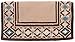 Tough 1 Diamond Wool Saddle Blanket, Tan/Brown/Turquoise, 36 x 34