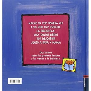 Nacho va a la biblioteca (Spanish Edition)