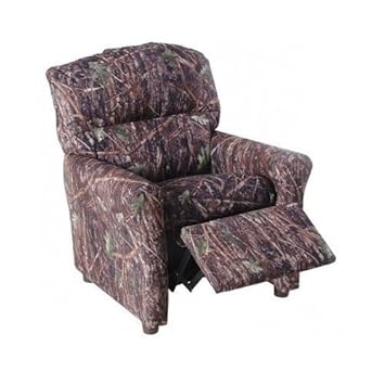 Kids Camouflage Recliner Children Camo Armchair Sofa Chair Couch