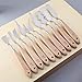 Togood 10pcs Stainless Steel Spatula Palette Knives For Artists, Art Tools For Oil Painting Acrylic Mixing Special Effects, Wooden handle