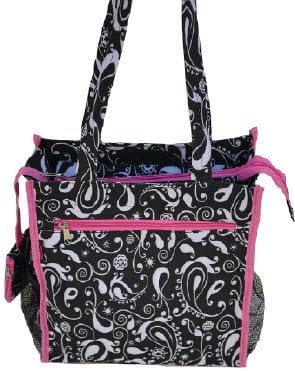 Pink Pasley Tote Bag