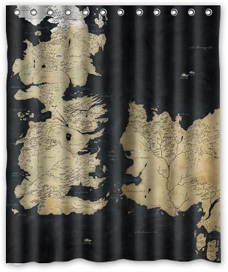 Amazon Com Minicraft Game Of Thrones Custom Shower Curtain 60 X