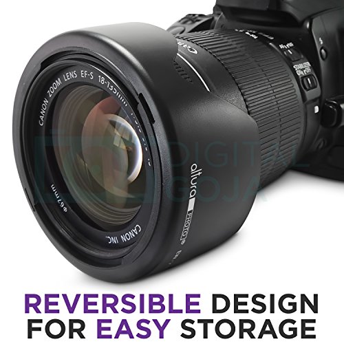 (EW73B Replacement) Altura Photo Lens Hood for Canon 18135mm EFS f/3