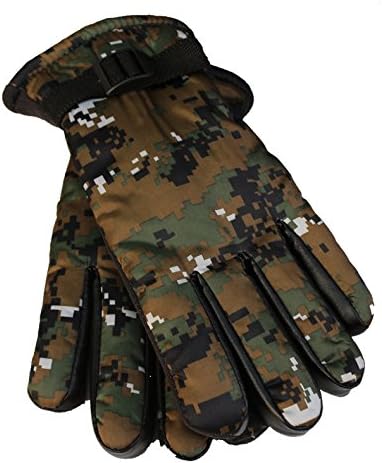 QNDD Winter Gloves Touch Screen Texting Mittens Warm Cold Weather Gloves Driving Gloves Cycling Gloves for Men