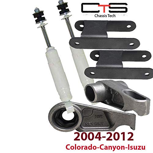 Chassis Tech, Pro Comp Daystar 2004-2014 Hummer H3 Colorado Canyon Isuzu Lift Leveling KIT Torsion Keyway-15L/R