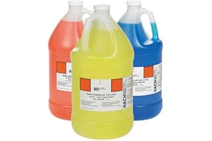 HACH COMPANY Hach 2507200 pH Buffer Solution Kit, Color-Coded, pH 4.01, pH 7.00 and pH 10.01, 4L Each