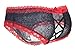Sofishie Sexy Midnight Cross Panties - Red - Large