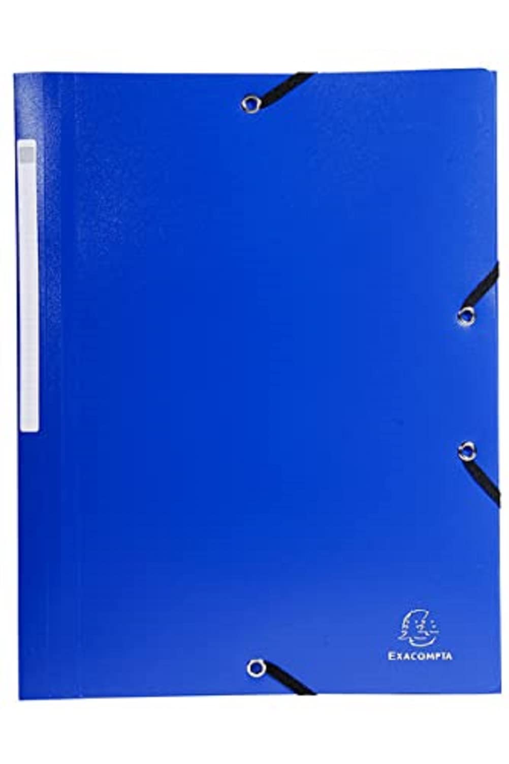 Exacompta - Ref. 55800E - 1 Opak elastic folder - pocket with 3 flaps - in opaque polypropylene - dimensions 24 x 32 cm for A4 format documents - random color - Assorted