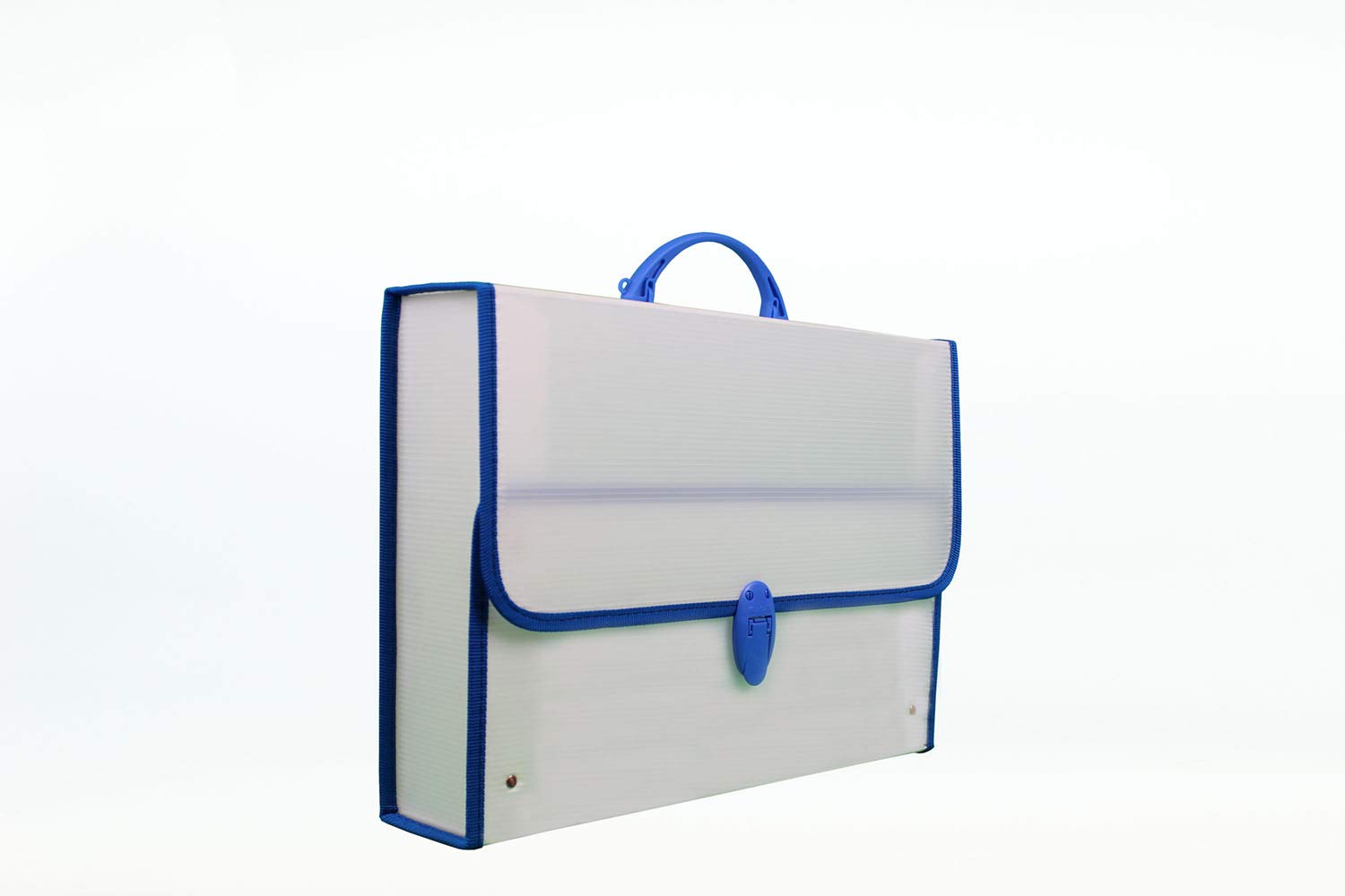 Balmar 2000 PF14354/B Briefcase Fine-Tex 354/B, Format 28 x 40 x 8 cm with Fabric Trim, Neutral Polytonde, Accessories in Assorted Colours