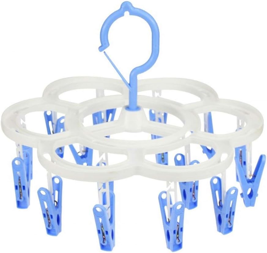 Sock Dryer Drying Rack Baby Small Clothes, Towel With Clip Hanger