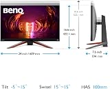BenQ MOBIUZ EX270QM 27" QHD 240Hz IPS Gaming Monitor 1ms HDR600 HDMI 2.1 view 3