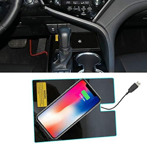 Special on Board QI Phone Wireless Charging Pad Panel Car Accessories for Toyota Camry 2018 XV70 LE SE XSE XLE