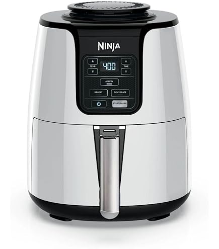 Amazon.com: Ninja 4QT Air Fryer, Non-Stick Basket & Crisper