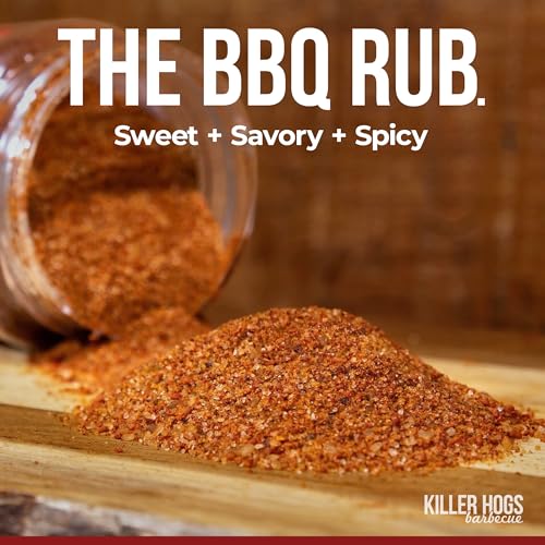 Killer Hogs The BBQ Rub, Championship Barbecue Grill and Smoking Seasoning, Spice Blend for Beef, Steak, Ribs, Burgers, Pork, and Chicken, 5 lb Bag