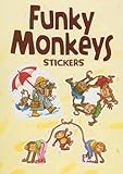 Funky Monkeys Stickers (Dover Little Activity Books Stickers)