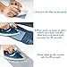 25 pcs Iron on Denim Patches for Jeans Knee Patch Denim Clothing Jeans No-Sew Shades Clothing Repair Kit, Assorted Color and Size (Different Sizes)