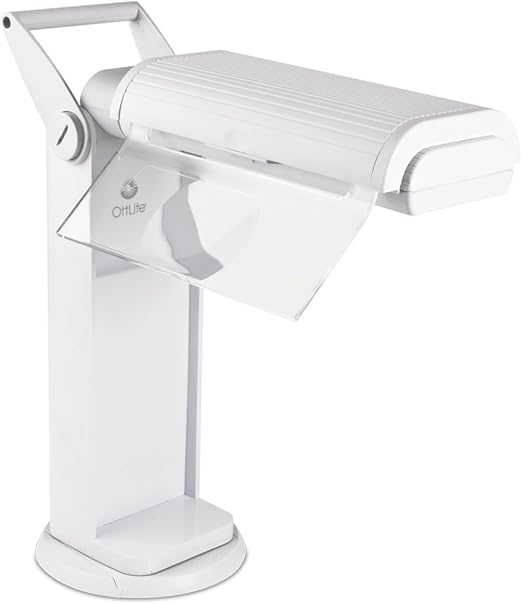 OTT Lite True Color 13 Watt Desk Lamp with Attached 2X